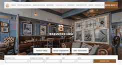 Desktop Screenshot of brewersinn.co.uk